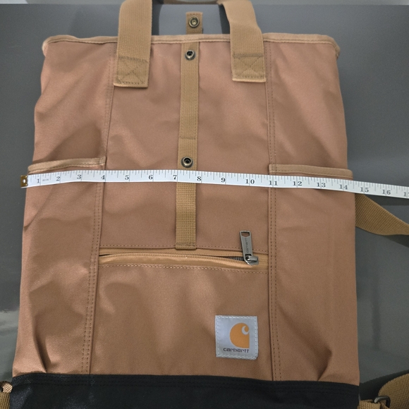Carhartt Brown and Black Backpack - Picture 3 of 4